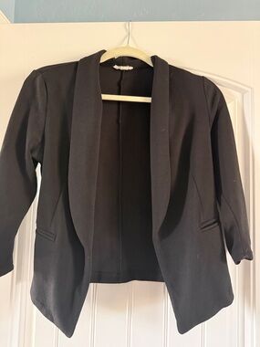 Maurices Black Shawl Collar Blazer
